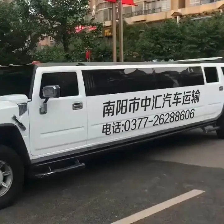 H68白色悍马汽车